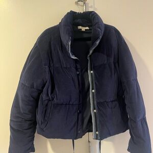 Navy Puffer Jacket